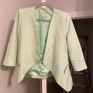 Ina green blazer